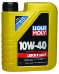 LIQUI MOLY LEICHTLAUF 10W-40 1л полусинтетическое моторное масло
