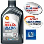 Shell Helix Ultra Professional AG 5W-30 (для GM) 1л синтетическое моторное масло