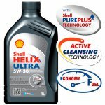 Shell Helix Ultra ECT C3 5w-30 1л синтетическое моторное масло NEW