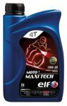 ELF MOTO 4 MAXI Tech 10W-30 1л синтетическое моторное масло