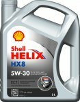 Shell Helix HX8 ECT 5W-30 синтетическое моторное масло 5л