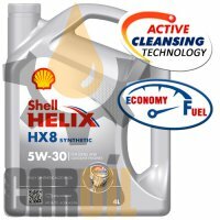 Shell Helix HX8 5w-30 4л синтетическое моторное масло