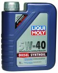 LIQUI MOLY DIESEL SYNTHOIL 5W-40 1л синтетическое моторное масло