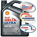 Shell Helix Ultra ECT C2/C3 0W-30 4л синтетическое моторное масло