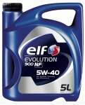ELF EVOLUTION 900 (EXCELLIUM) NF 5w-40 5л синтетическое моторное масло