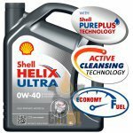 Shell Helix Ultra 0w-40 4л синтетическое моторное масло