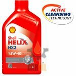 Shell Helix HX3 15w-40 1л минеральное моторное масло